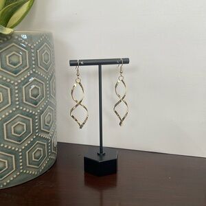 Gold “Swirl” Earrings
